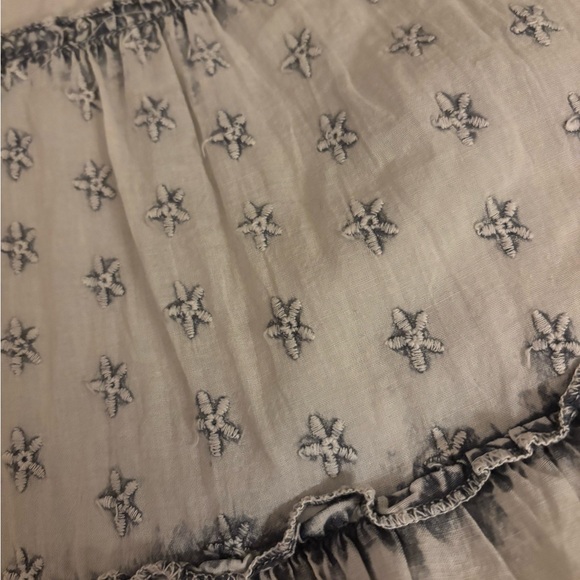 NWT EARTHBOUND  Light Grayish Blue Denim Midi Dress size small - Picture 3 of 6